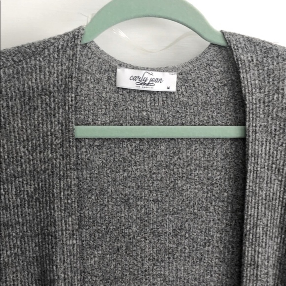 CJLA heathered grey kimono